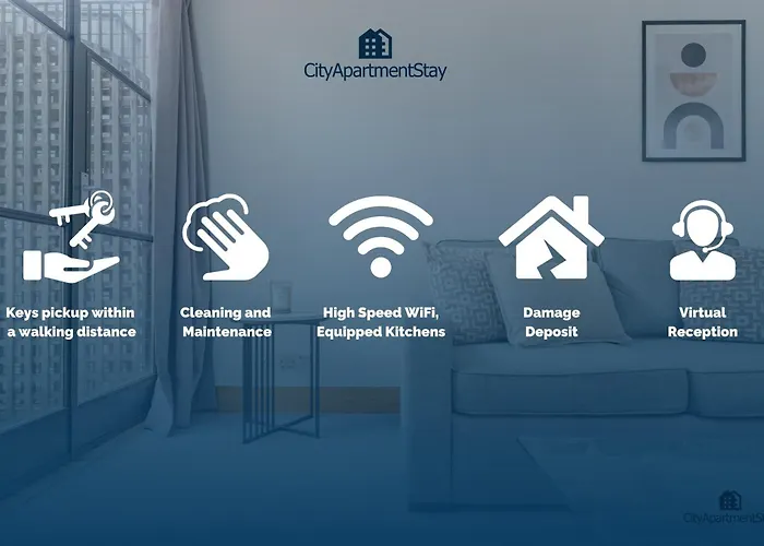 公寓 Upper Marais & Pompidou - 1Br - Cityapartmentstay *