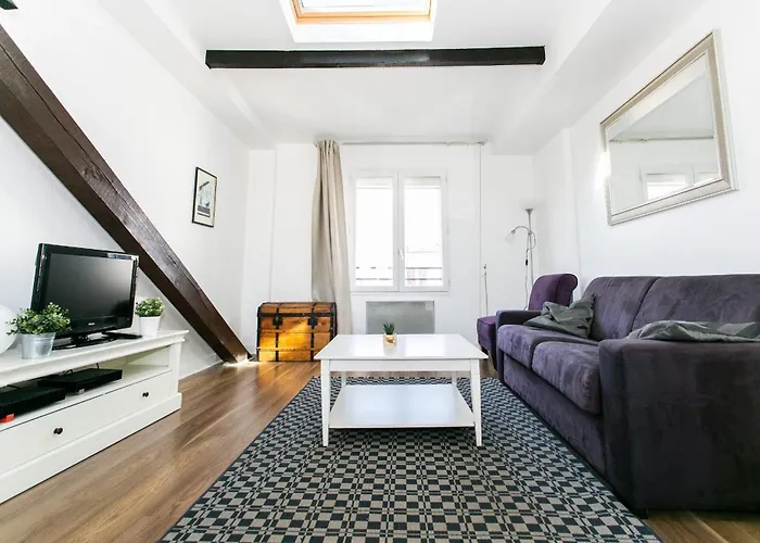 公寓 Upper Marais & Pompidou - 1Br - Cityapartmentstay *